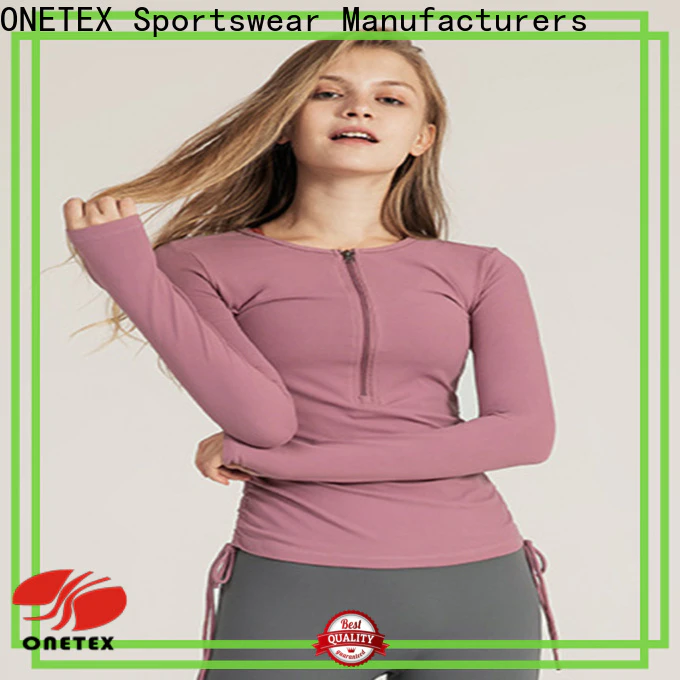 ONETEX Best fitness shirts for women supplier for sports