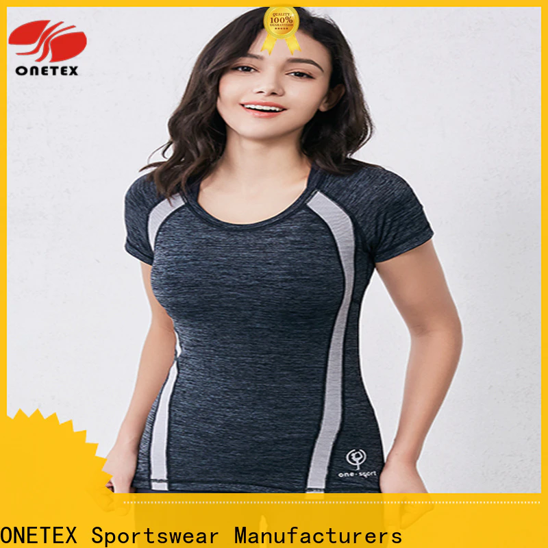 ONETEX gym shirts for ladies manufacturers for sports