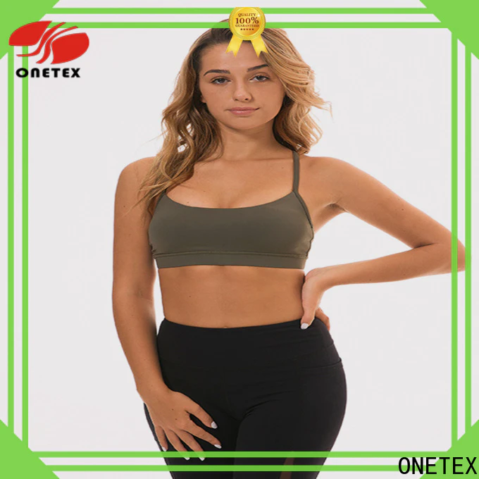 ONETEX comfortable sports bra factory for work out