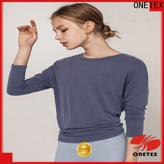 ONETEX exercise shirts womens supplier for Outdoor sports