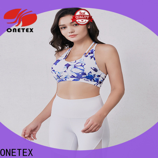 ONETEX custom made best women's sports bra supplier for activity