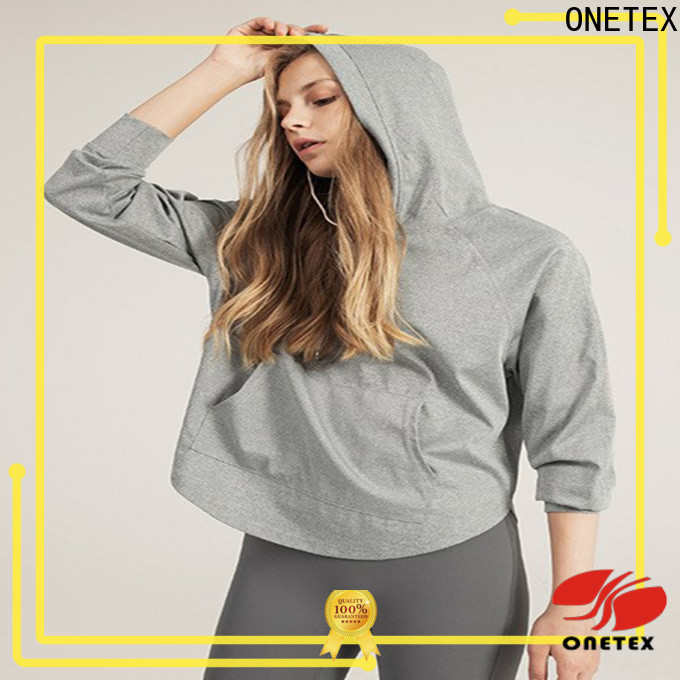 Stylish popular womens hoodies supplier for Fitness
